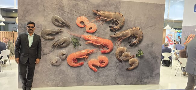 Man at a conference.