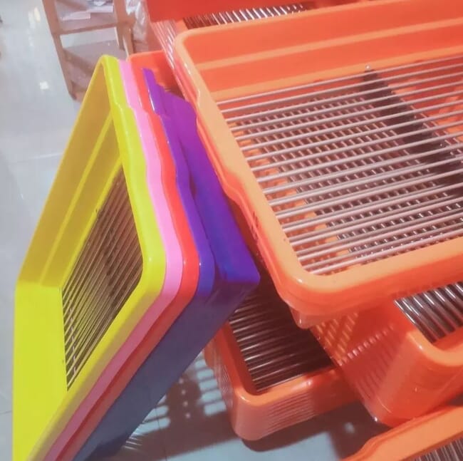 Grading panels for fingerlings