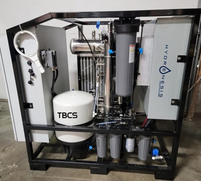 The Hydrenesis water quality system