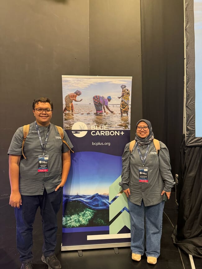 The Crab Labs' founders took part in Hatch Blue's Blue Carbon innovation studio