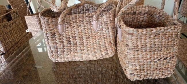 woven baskets