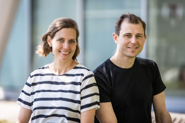 Portrait of man and woman