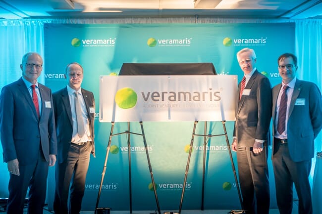 A group of business men.