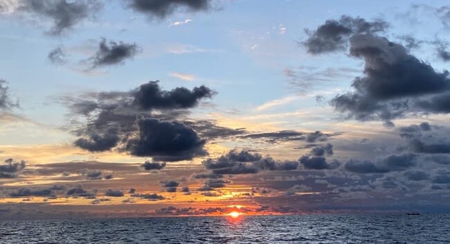 Sunset over Lake Victoria